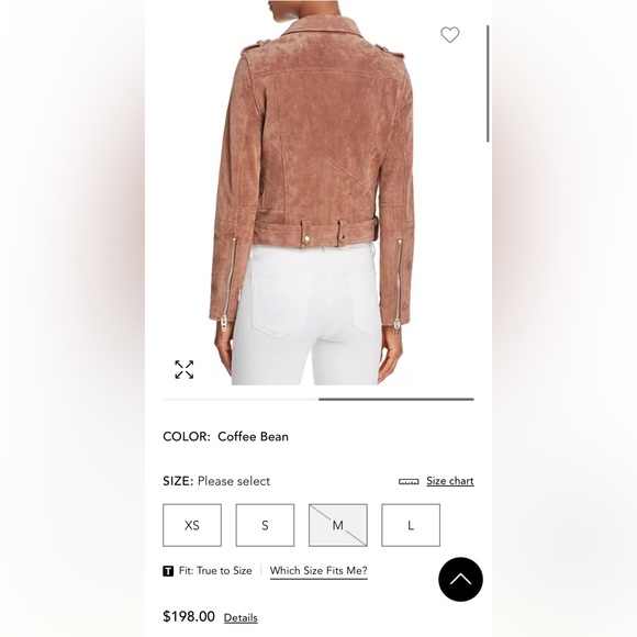 NWOT Blank NYC Suede Moto Jacket - Picture 2 of 5